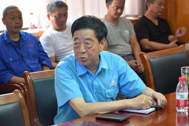 陈根喜董事长参加外协企业现场管理提升推进会 陈根喜董事长参加外协企业现场管理提升推进会